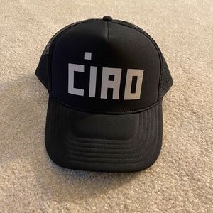 Clare V "Ciao" Trucker Hat